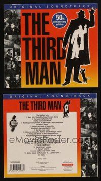 2e333 THIRD MAN soundtrack CD '99 original score by Anton Karas, 50th anniversary edition!