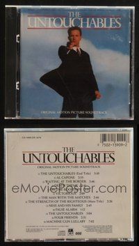 2e336 UNTOUCHABLES soundtrack CD '90 original motion picture score by Ennio Morricone!