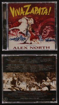 2e338 VIVA ZAPATA limited edition compilation CD '08 original score by Alex North, also 13th Letter!