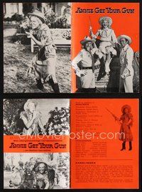2e342 ANNIE GET YOUR GUN Danish program R60s different images of Betty Hutton & Howard Keel