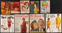2e041 LOT OF 9 CAROL BURNETT MAGAZINES '62 - 90 TV Guide, McCall's, Lear's, TV Radio Mirror