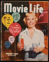 2e121 MOVIE LIFE magazine June 1952 Doris Day in The Winning Team by Mel Traxel!