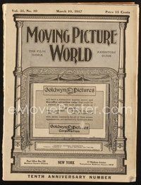 2e082 MOVING PICTURE WORLD exhibitor magazine March 10, 1917 Intolerance, Pickford, Fairbanks