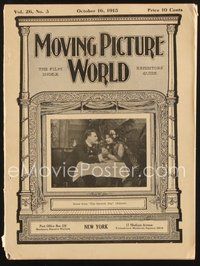 2e075 MOVING PICTURE WORLD exhibitor magazine October 16, 1915 Ethel Barrymore, cool serials!
