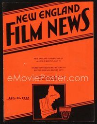 2e102 NEW ENGLAND FILM NEWS exhibitor magazine January 14, 1932 Barbara Stanwyck in Forbidden!