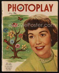 2e132 PHOTOPLAY magazine May 1949 smiling portrait of Jane Wyman by Paul Hesse!