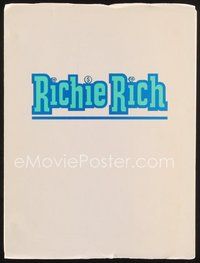 2e236 RICHIE RICH first draft script December 1989, screenplay by Neil Tolkin!