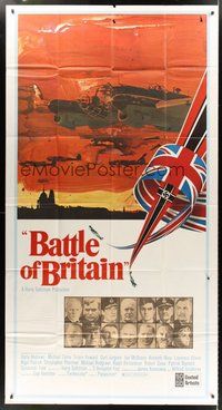 2f390 BATTLE OF BRITAIN 3sh '69 all-star cast in historical World War II battle!