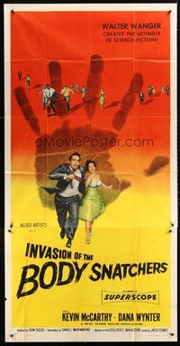 2f557 INVASION OF THE BODY SNATCHERS 3sh '56 classic horror, the ultimate in science-fiction!