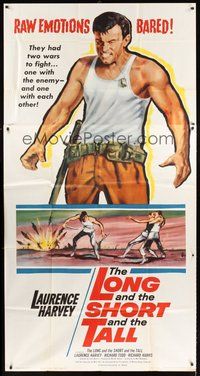 2f573 JUNGLE FIGHTERS 3sh '60 art of enraged Laurence Harvey, in a totally different role!