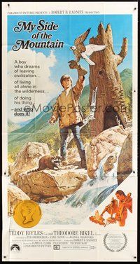 2f645 MY SIDE OF THE MOUNTAIN 3sh '68 a boy who dreams of leaving civilization to do his thing!