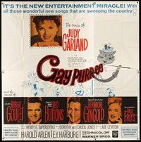 2f265 GAY PURR-EE 6sh '62 Judy Garland, Robert Goulet, Red Buttons, cartoon cats!