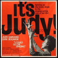 2f276 I COULD GO ON SINGING 6sh '63 Judy Garland lights up the stage in the role of her life!
