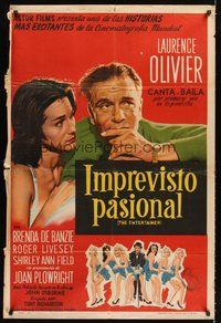 2f073 ENTERTAINER Argentinean '60 as Olivier's spotlight grew dimmer, his women were younger!