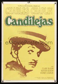 2f129 LIMELIGHT Argentinean R60s different close up artwork of Charlie Chaplin!