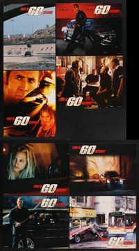 2g437 GONE IN 60 SECONDS 8 color 11x14 stills '00 car thieves Nicolas Cage & Angelina Jolie!