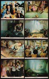 2g720 POSEIDON ADVENTURE 8 color Italy/US 11x14 stills '72 Hackman, Ernest Borgnine, Carol Lynley!