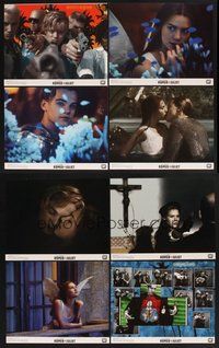 2g767 ROMEO & JULIET 8 color 11x14 stills '96 Leonardo DiCaprio, Claire Danes, Shakespeare remake!