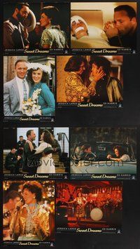 2g872 SWEET DREAMS 8 English LCs '85 pretty Jessica Lange & Ed Harris in Patsy Cline bio!