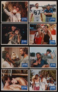 2g037 AGAINST ALL ODDS 8 LCs '84 Jeff Bridges, Rachel Ward, directed by Taylor Hackford!