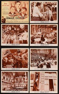 2g047 ALMOST ANGELS 8 LCs '62 Walt Disney, Peter Weck, Vincent Winter, Vienna choirboys!