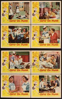 2g196 CARRY ON NURSE 8 LCs '60 English hospital sex, the screen's fastest funniest farce!