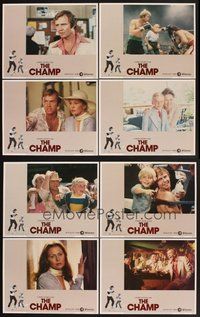 2g207 CHAMP 8 LCs '79 boxer Jon Voight, Ricky Schroder, Faye Dunaway!