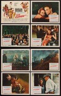 2g210 CHASE 8 LCs '66 Marlon Brando, Jane Fonda, Robert Redford, directed by Arthur Penn