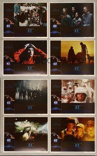 2g322 E.T. THE EXTRA TERRESTRIAL 8 LCs '82 Drew Barrymore, Steven Spielberg classic!