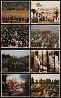 2g405 GANDHI 8 LCs '82 Ben Kingsley as The Mahatma, directed by Richard Attenborough!