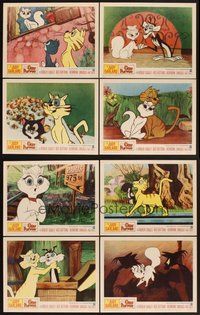 2g409 GAY PURR-EE 8 LCs '62 Judy Garland, Robert Goulet, Red Buttons, cartoon cats!