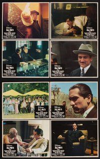 2g427 GODFATHER PART II 8 LCs '74 Al Pacino in Francis Ford Coppola classic crime sequel!