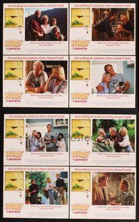 2g471 HARRY & THE HENDERSONS 8 LCs '87 Bigfoot lives with John Lithgow, Melinda Dillon & Don Ameche!
