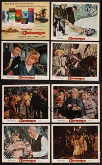 2g518 IN SEARCH OF THE CASTAWAYS 8 LCs R70 Jules Verne, Hayley Mills in an avalanche of adventure!