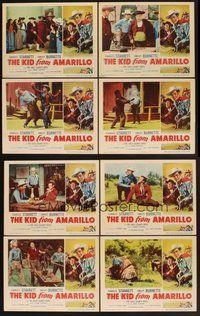 2g554 KID FROM AMARILLO 8 LCs '51 Smiley Burnette, Charles Starrett as The Durango Kid!