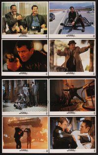 2g581 LETHAL WEAPON 4 8 LCs '98 great images of partners Mel Gibson & Danny Glover!