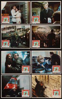 2g675 ODESSA FILE 8 LCs '74 great images of Jon Voight in action, Maximilian Schell
