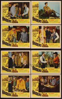2g735 RAIDERS 8 LCs '64 Robert Culp, Brian Keith, Judi Meredith, cool western images!