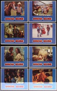 2g739 RANCHO DELUXE 8 LCs '75 Jeff Bridges, Sam Waterston, Elizabeth Ashley, Harry Dean Stanton!