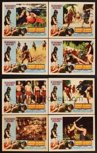2g800 SEVEN SLAVES AGAINST THE WORLD 8 LCs '65 Gli Schiavi Piu Forti del Mondo, sword & sandal!
