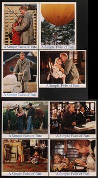 2g816 SIMPLE TWIST OF FATE 8 LCs '94 great images of Laura Linney, Steve Martin & Gabriel Byrne!