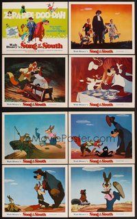 2g831 SONG OF THE SOUTH 8 LCs R72 Walt Disney, Uncle Remus, Br'er Rabbit & Br'er Bear!