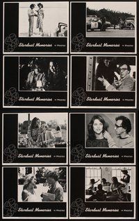 2g847 STARDUST MEMORIES 8 LCs '80 directed by Woody Allen, pretty Charlotte Rampling!