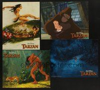 2g012 TARZAN 9 LCs '99 cool Walt Disney jungle cartoon, from Edgar Rice Burroughs story!