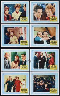 2g918 TORN CURTAIN 8 LCs '66 Paul Newman, Julie Andrews, Alfred Hitchcock, suspense!