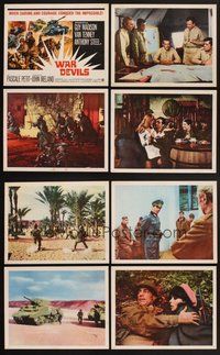 2g960 WAR DEVILS 8 LCs '71 I Diavoli Della Guerra, Guy Madison, Venantino Venantini, WWII!