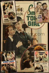 2h001 LOT OF 5 MELOY BROS. 40X60S '35 - '36 Small Town Girl, Case of the Lucky Legs & more!