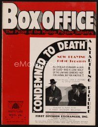 2h067 BOX OFFICE exhibitor magazine September 22, 1932 Rin Tin Tin Jr., Bob Steele & more!