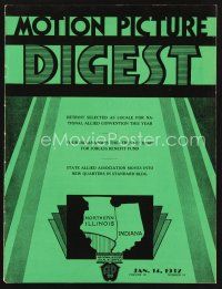 2h091 MOTION PICTURE DIGEST exhibitor magazine January 14, 1932 Barbara Stanwyck, Mack Sennett!