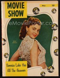 2h128 MOVIE SHOW magazine May 1948 sexy Esther Williams, starring in On An Island With You!